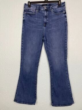Lucky Brand Los Angeles Est 1990 Jeans Womens 16/33 Flared Leg 34x30 Blue (230)
